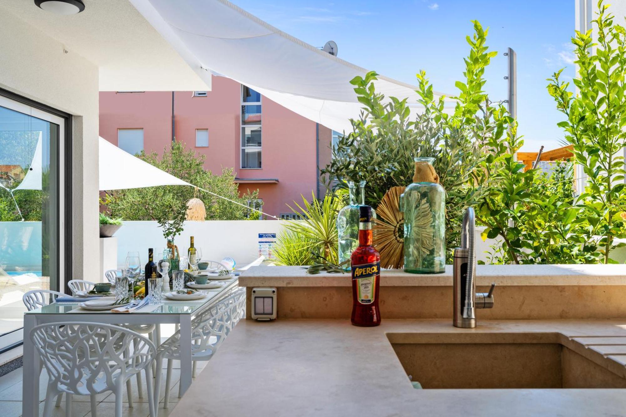 Adriatic Paradise Villa Vodice Exterior foto